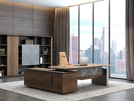 實木大班臺-騎士