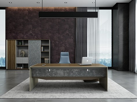 實木大班臺-凌志