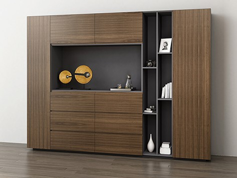 實木文件柜--泰沐