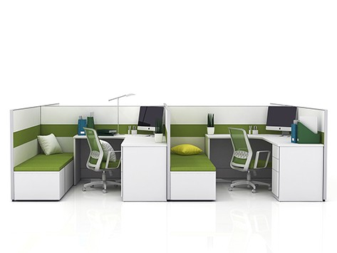 屏風辦公桌-AIS40鋁屏